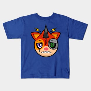 Sad Cyborg Squirrel Oskar Kids T-Shirt